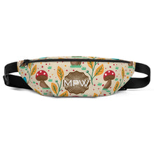 Load image into Gallery viewer, Mushroom Doodle Pattern Fanny Pack