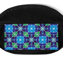 Load image into Gallery viewer, Diamond Kaleidoscope Pattern Fanny Pack