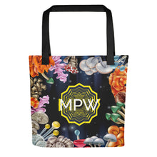 Load image into Gallery viewer, Magic Mushrooms Framed Tote Bag