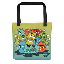 Load image into Gallery viewer, Monster Doodle Tote Bag