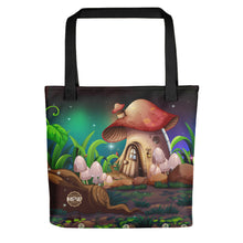 Load image into Gallery viewer, Magic Mushroom Gnome World Tote Bag