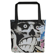Load image into Gallery viewer, Hallucinogenic Trip Skull Tote Bag