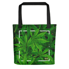 Load image into Gallery viewer, Pot Leaf Framed Tote bag