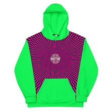 Load image into Gallery viewer, Fluorescent Repeat Circle Unisex Hoodie