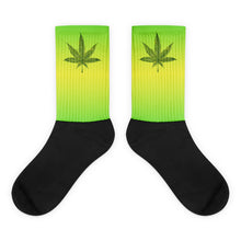Load image into Gallery viewer, Fluorescent Pot Leaf Unisex Socks