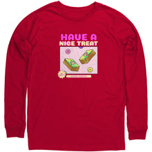 Load image into Gallery viewer, Happy Infused Edible Treats Canvas Unisex Long Sleeve Shirt
