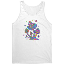 Load image into Gallery viewer, Iridescent Mushroom Groove Canvas Unisex Tank
