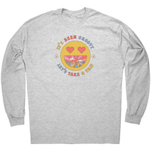 Load image into Gallery viewer, It&#39;s Been Groovy Let&#39;s Take A Trip Smiley Unisex Gildan Long Sleeve Shirt
