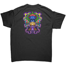 Load image into Gallery viewer, Mushroom Butterfly Skull Unisex Gildan T-Shirt
