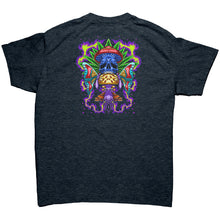 Load image into Gallery viewer, Mushroom Butterfly Skull Unisex Gildan T-Shirt
