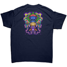 Load image into Gallery viewer, Mushroom Butterfly Skull Unisex Gildan T-Shirt
