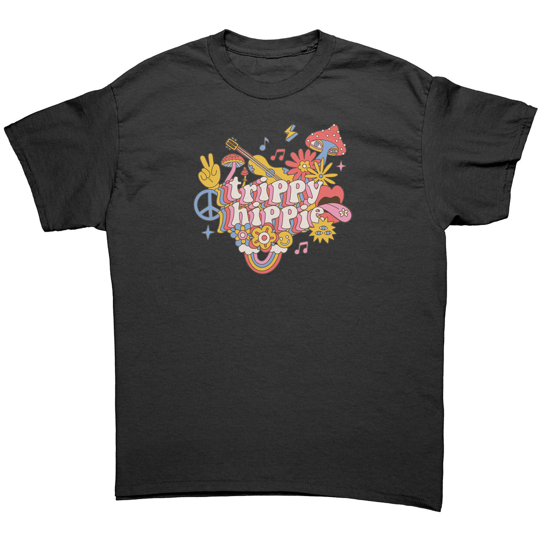 Trippy Hippie Unisex Gildan T-Shirt